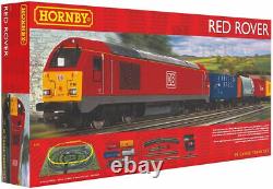 Hornby R1281M Red Rover Train Set 22 Pcs Scale 176 DCC Ready Brand New Sealed