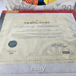 Hornby R2599M The Royal Wessex Train Pack DCC Ready Certificate 0124 Limited