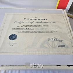 Hornby R2599M The Royal Wessex Train Pack DCC Ready Certificate 0124 Limited