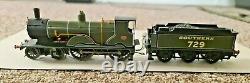 Hornby R2711 SR 4-4-0 T9 Greyhound Class Locomotive'729' DCC READY OO GAUGE