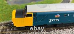 Hornby R30185 BR Class 37 Co-Co'37116''Comet' Era 8 DCC Ready Enhanced Livery