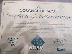 Hornby R3092-PO04 Coronation Scot Train Pack With LMS princess Class. DCC ready