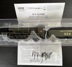 Hornby R3327 4-6-0 SR S15 Class 824 Southern, DCC Ready MINT