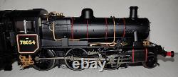 Hornby R3981. Late BR Standard 2MT 2-6-0, No. 78054, Black. DCC Ready, OO Gauge