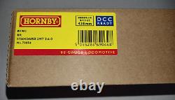 Hornby R3981. Late BR Standard 2MT 2-6-0, No. 78054, Black. DCC Ready, OO Gauge