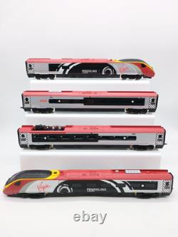 Hornby Virgin Trains Pendolino 4pc Set DCC Ready & Working Lights -(Unused) Mint