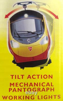 Hornby Virgin Trains Pendolino 4pc Set DCC Ready & Working Lights -(Unused) Mint
