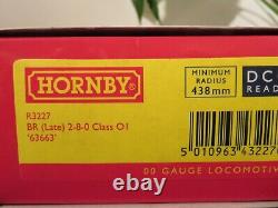 Hornby r3227 br late 2-8-0 class 01 no 63663 dcc ready