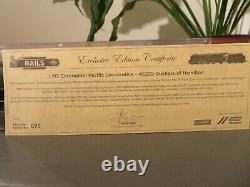 Hornby r3597 lms coronation class duchess of hamilton dcc sound rails exclusive