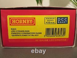 Hornby r3623 Lms streamlined princess coronation class queen elizabeth dcc ready