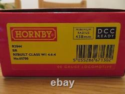 Hornby r3844 br rebuilt class w1 hush hush 4-6-4 no 60700 dcc ready