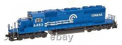 Intermountain HO-Scale EMD SD40-2 (DCC/Sound) Conrail/CR (Blue/White)