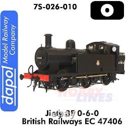 Jinty Class 3F 0-6-0 BR EC 47406 Tank Engine O 143 DCC ready Dapol 7S-026-010