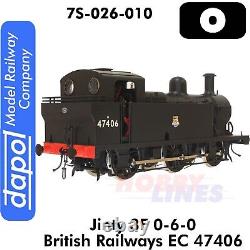 Jinty Class 3F 0-6-0 BR EC 47406 Tank Engine O 143 DCC ready Dapol 7S-026-010