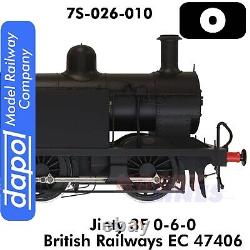 Jinty Class 3F 0-6-0 BR EC 47406 Tank Engine O 143 DCC ready Dapol 7S-026-010