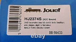 Jouef HJ2374S Diesel Locomotive BB 66433 SNCF Period IV DCC Sound NEW