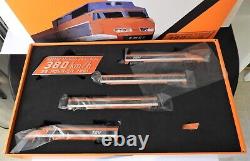 Jouef Hornby HJ2412 SNCF TGV Sud-Est 4 Car set Orange Livery Period IV Brand New