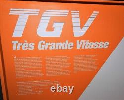 Jouef Hornby HJ2412 SNCF TGV Sud-Est 4 Car set Orange Livery Period IV Brand New