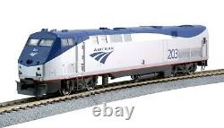 Kato 37-6111-ls Ho Amtrak P-42 Phase V Late Rd#203 Kobo Esu Loksound & DCC