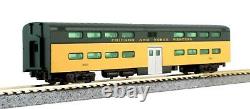 Kato C&NW EMD E8A & Pullman Bi-Lvl 400 Train Chicago & North Western N Scale