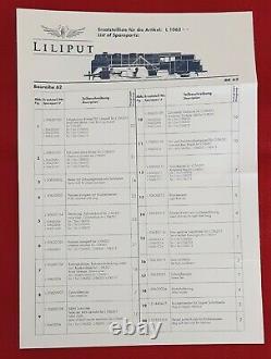 LILIPUT HO Steam Locomotive WWII German Kriegslok 4-6-4 BR62 DRB Ep II DCC Ready