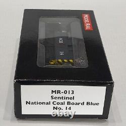 MODEL RAIL MR-013 NCB SENTINEL No 14 Blue livery wasp stripes. DCC ready MB OO