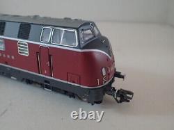 Märklin Diesellokomotive Digital V 200.052 purpurrot 37806 mfx+ DCC Sound OVP