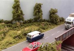 Model Railway layout, 11 x 4 ft 4 sections Half Fully Scenic DC or DCC, OO gauge