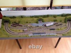 N Gauge'The Yard' Scenic Model Railway Layout 5 foot x 32 Exhibition Standard