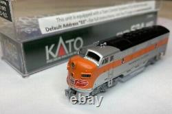 N Scale KATO 176-1202-DCC WP #802A Western Pacific F3A Diesel Loco withTCS K0D8-B