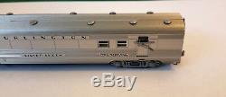 N Scale KATO'EMD E5A & Silver Streak Zephyr 6 Unit Set' DCC Ready Item #106-090