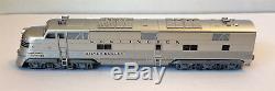 N Scale KATO'EMD E5A & Silver Streak Zephyr 6 Unit Set' DCC Ready Item #106-090