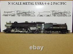 N Scale Metal Usra 4-6-2 B&o Pacific Model Power # 87471 New Nice DCC Compatible