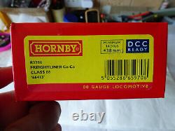 NEW oo gauge HORNBY R3786 CLASS 66 66413 FREIGHTLINER lest we forget DCC READY