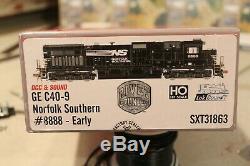 NS Norfolk Southern Railway Scale Trains Rivet Counter GE C40-9 #8888 DCC/Soun