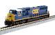 New N scale KATO USA 176-7610DCC EMD SD70M Flat Radiator CSX 4695 (DCC-Fitted)
