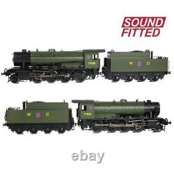 OO Gauge Bachmann 32-255BSF DCC Sound WD Austerity 77196 WD Khaki Green Loco