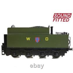 OO Gauge Bachmann 32-255BSF DCC Sound WD Austerity 77196 WD Khaki Green Loco