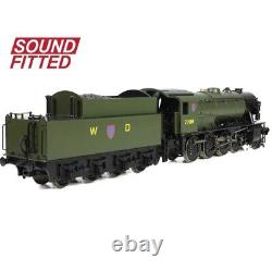 OO Gauge Bachmann 32-255BSF DCC Sound WD Austerity 77196 WD Khaki Green Loco