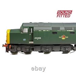 OO Gauge Bachmann 32-492SF DCC SOUND Cl 40 039 BR Green Disc Headcode Weathered