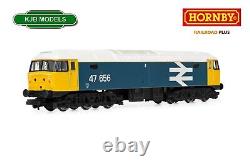OO Gauge Hornby R30179 Class 47 47656 BR Large Logo Blue Loco