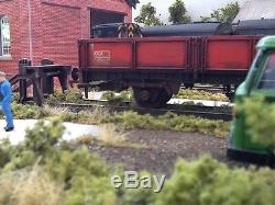 OO gauge Model Railway Layout Two Sections (4 1/2ft x 17.5) DC or DCC Stanton