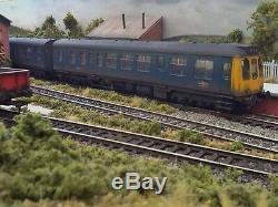 OO gauge Model Railway Layout Two Sections (4 1/2ft x 17.5) DC or DCC Stanton