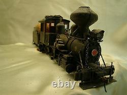 On30 -Logging Steam Locomotive DCC onboard- custom weathered, painted- lot B#