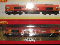 Oo Gauge Brand New R3779 Hornby Class 66 66783 Biffa Locomotive DCC Ready