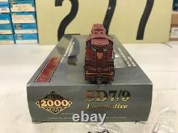 Proto 2000 HO Scale SD7 EMD Demo Powered Locomotive With DCC and Sound #990 NOS