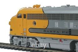 RARE MTH 80-2114-1 F7 A/B Units 304 & 342B SANTA FE SET with PROTOSOUND 3.0 NEW