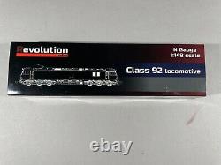 Revolution Trains N Scale Class 92 Loco DCC & Sound in DB Schenker red livery