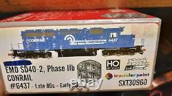 Scaletrains.com Rivet Counter Conrail SD40-2 Road #6437 DCC Ready First run