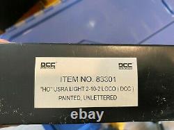 Spectrum 83301 HO USRA Light 2-10-2 Loco DCC Painted Unlettered